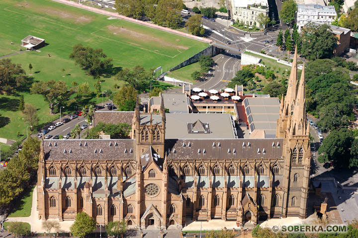 Cathédrale Sainte Marie de Sydney à Sydney