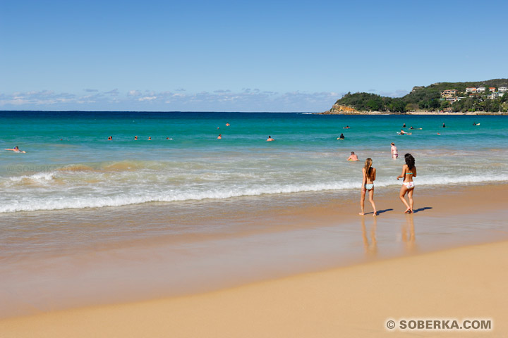 Plage de Manly à Sydney - Manly