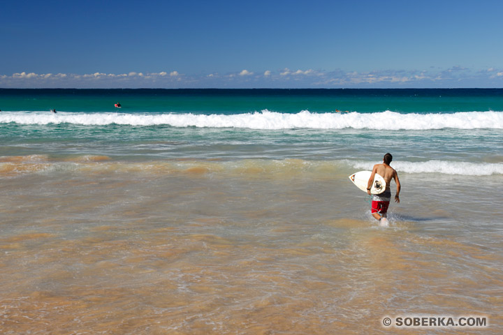 Surfeur à Sydney - Manly