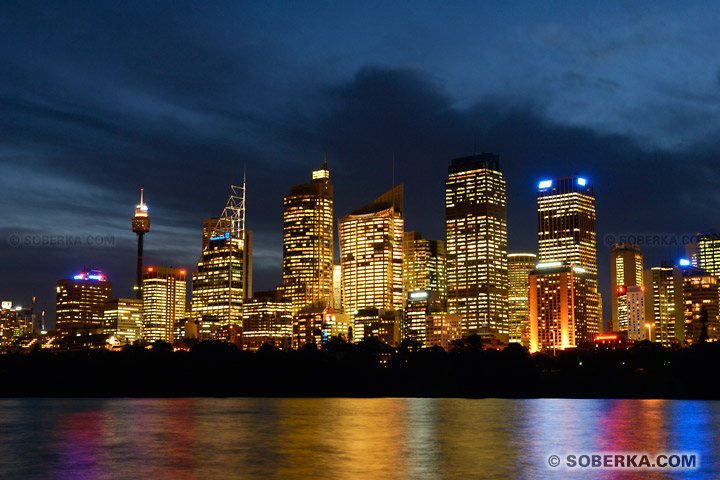 Sydney nuit à Sydney