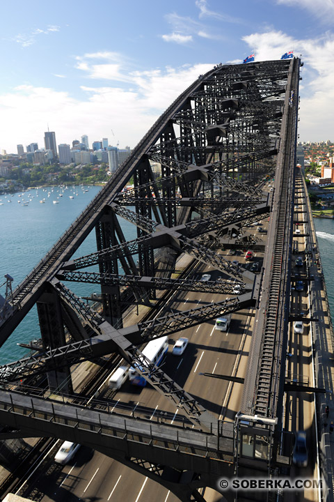 Charpente pont Sydney à Sydney