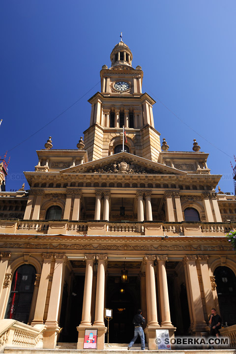 Hôtel de Ville de Sydney à Sydney